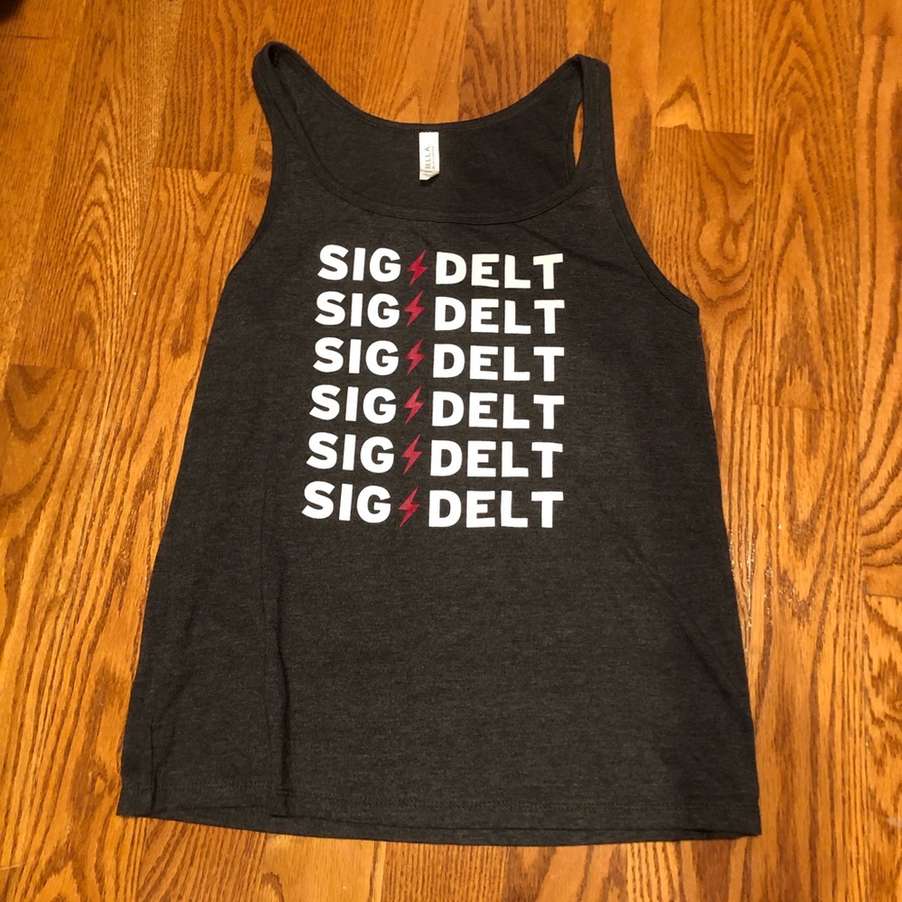 Sig delt tank top